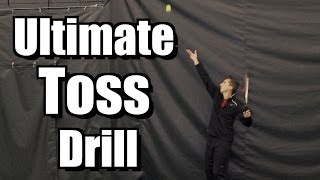 Ultimate Toss Drill  Serve Toss Tennis Lesson  Instruction Drill [upl. by Sonahpets]