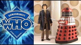 Doctor Who Action Figure Review Eighth Doctor and Dalek Alpha from The Children of the Revolution [upl. by Ani714]