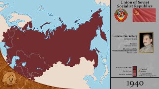 History of the Soviet Union Every Year [upl. by Filomena986]