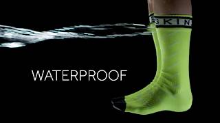 SEALSKINZ  WATERPROOF CYCLING SOCKS [upl. by Rachael]