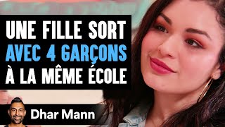 Une Fille Sort AVEC 4 GARÇONS À La Même École  Dhar Mann Studios [upl. by Itsim]