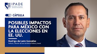 Posibles impactos para México con la elecciones en EE UU [upl. by Azile]