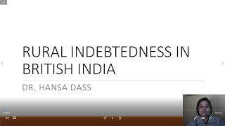 RURAL INDEBTEDNESS IN BRITISH INDIA [upl. by Sanger]