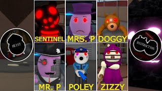 How to get ALL SECRET SKINS in PIGGY BOOK 2 BUT ITS 100 PLAYERS  Roblox [upl. by Leontine644]