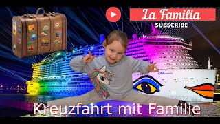 Koffer Packen für Familie Es Geht Los😱 La Familia auf Reise mit der Aida Nova durch Skandinavien [upl. by Atsira456]