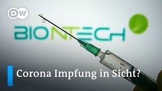 Coronavirus Impfstoff von BioNTech Der große Durchbruch  DW Nachrichten [upl. by Eeramit]