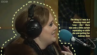 adele talking fast—  with subtitles  quotthat audioquot [upl. by Olenka515]