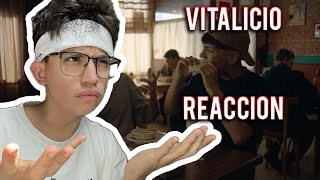 REACCION a MILO J  VITALICIO Video Oficial [upl. by Airelav]