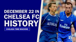 22 December in Chelsea FC History  Jody Morris Dan Petrescu Birthday  Goal Of The Day Statistics [upl. by Eidlog]