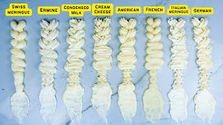 The ultimate buttercream comparison I tested 8 kinds [upl. by Puritan]