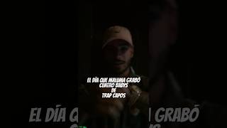 El día que Maluma grabó “Cuatro Babys” de Trap Capos Julio 26 de 2015 TrapCapos [upl. by Asilef798]