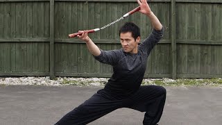 Bruce Lee Nunchaku For Beginners  Kung Fu Nunchucks Tutorial [upl. by Negeam]