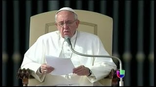 Papa Francisco se hace presente en México con video mensaje  Noticiero Univisión [upl. by Morena]