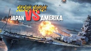 jejak tapak Jepang vs amerika [upl. by Bodwell]