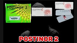 Postinor 2 usage and its side effects [upl. by Thurstan]