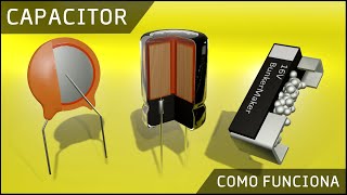 Como Funciona un Capacitor o Condensador ⚡ Que es un Capacitor Varios tipos [upl. by Amik]