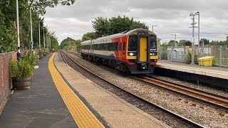 East Midlands Railway 158862 2K22 Peterborough to Doncaster 1804 1L Lea Road 1582024 [upl. by Nawrocki]