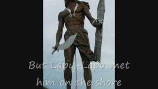 Philippines History Yoyoy Villame  Magellan Lyrics [upl. by Hunfredo636]