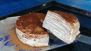 ВКУСНЕЙШИЙ Блинный торт МАСЛЕНИЦА 🍰 Pancake Cake  Блинный торт с творожносметанным кремом [upl. by Asatan]