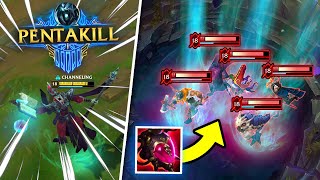 27 Minutes quotPERFECT PENTAKILLSquot in League of Legends [upl. by Plath]