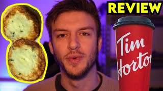 Tim Hortons NEW Omelette Bites Spinach and Egg White Review [upl. by Akinoj]