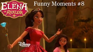 Elena of Avalor Funny Moments 8 [upl. by Naahsar]