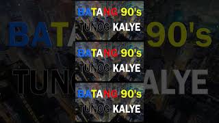 TUNOG KAILYE  90S BOYS BAND HIT SONGS  SIAKOL X ERASERHEADS X PAROKYA NI EDGAR [upl. by Tripp]