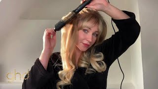 How to Voluminöse Locken mit der ghd rise Hot Brush [upl. by Crin]