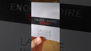 Lalique Encre Noire Sport 🌊🖤🪵🍋 EDTfragrance unboxing libya [upl. by Elvie]