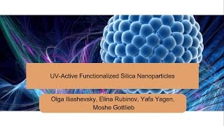 UVActive Functionalized Silica Nanoparticles [upl. by Kiele]