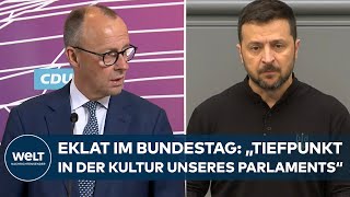 KLARTEXT VON FRIEDRICH MERZ quotIch bin darüber entsetztquot AfD und BSWEklat im Bundestag  DOKUMENT [upl. by Artemisia]