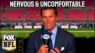 Tom Bradys Broadcasting Debut With Fox Couldn’t Have Gone Any Worse [upl. by Jaehne458]