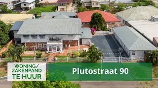 Plutostraat 90 • Hoogbouw in Noord Paramaribo Suriname [upl. by Alehs]