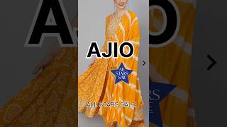 Ajio Gulmohar Jaipur Kurta Set Haul 💕Ajio All Stars Sale Haul ajio ajioshoppinghaul anarkalikurti [upl. by Alton]