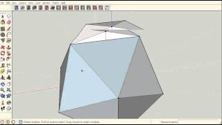 Icosahedron Geodesic Dome Example 2 [upl. by Huebner53]