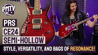 PRS CE24 SemiHollow Review  A Premium Quality Versatile Workhorse [upl. by Griffiths822]