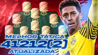 FIFA 22  TÁTICA 412122 TIK TAKA ATUALIZADA E OFENSIVA ULTIMATE TEAM [upl. by Starlene613]