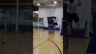 Training To Spike Against A Block [upl. by Horgan]