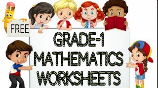 Printable Worksheets for Grade 1 Mathematics [upl. by Aelsel538]