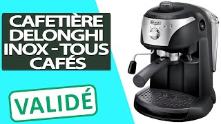 Avis Cafetière Delonghi en Inox [upl. by Yrehc176]