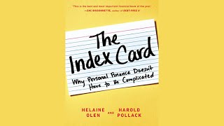 The Index Card Personal Finance Doesnt Have to Be Complicated  FULL BOOK Analysis [upl. by Jule]