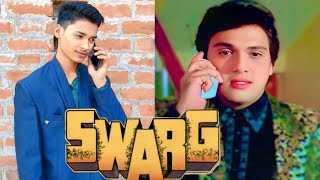 Swarg1990 Govinda  Rajesh Khanna  swarg Movie Spoof  Swarg movie best dialogue  comedian sence [upl. by Colinson]