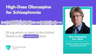 Is HighDose Olanzapine an Option for TreatmentResistant Schizophrenia [upl. by Chew]