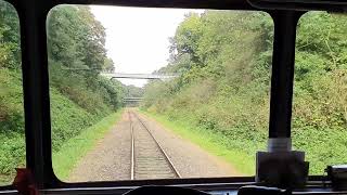 Achteruitrijdende Railbus van ZLSMKerkrade ZLSMSimpelveld8 September 2024 [upl. by Aidni]