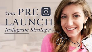 Setting Up Your PreLaunch Strategy On INSTAGRAM 📲 [upl. by Ardussi]