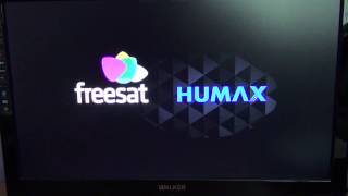 Humax HB1000S Freesat HD  Factory Reset amp Change Region [upl. by Ariaz299]