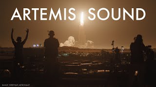 Artemis Launch Sound Experience  Listen to NASAs SLS Rocket Roar with mics placed inside the pad [upl. by Christi]