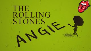 The Rolling Stones  Angie Official Lyric Video [upl. by Eralcyram]