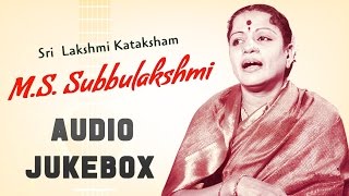 MS Subbulakshmi  Sri Lakshmi Kataksham  Best of Carnatic Music  Audio Jukebox [upl. by Ehtiaf]