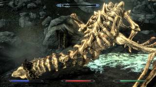 Elder Scrolls V Skyrim Walkthrough in 1080p Part 57 Forsworn and Dragon Battle PC Gameplay [upl. by Enorel51]